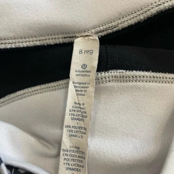 Lululemon Astro Pant Black Glacier Lace Embossed - Picture 12 of 12